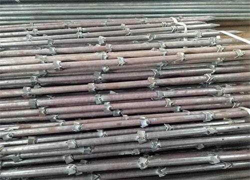 军垦路街道隧道钢花管